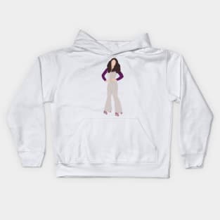 the good place disco janet illustration Kids Hoodie